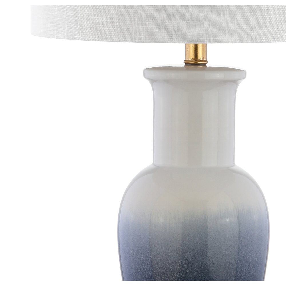 Dip Dye Ceramic Led Table Lamp. Picture 3