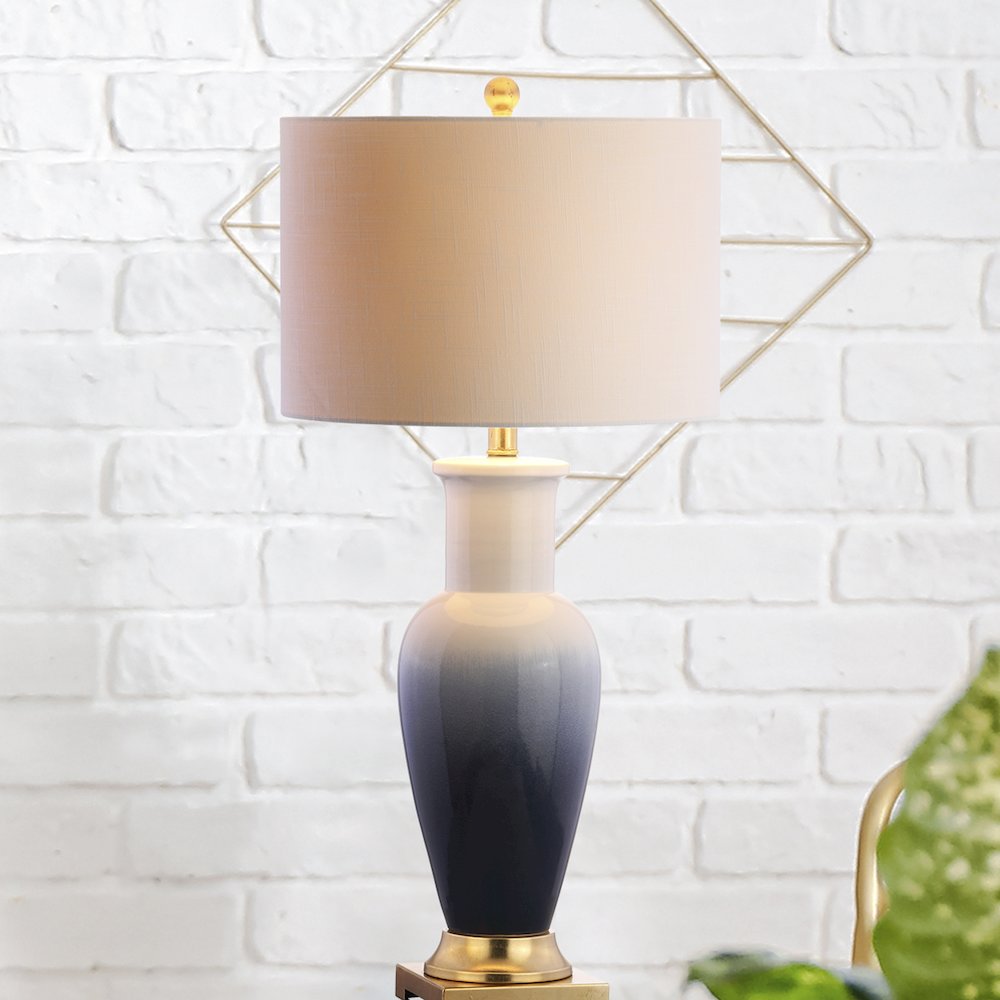 Dip Dye Ceramic Led Table Lamp. Picture 7