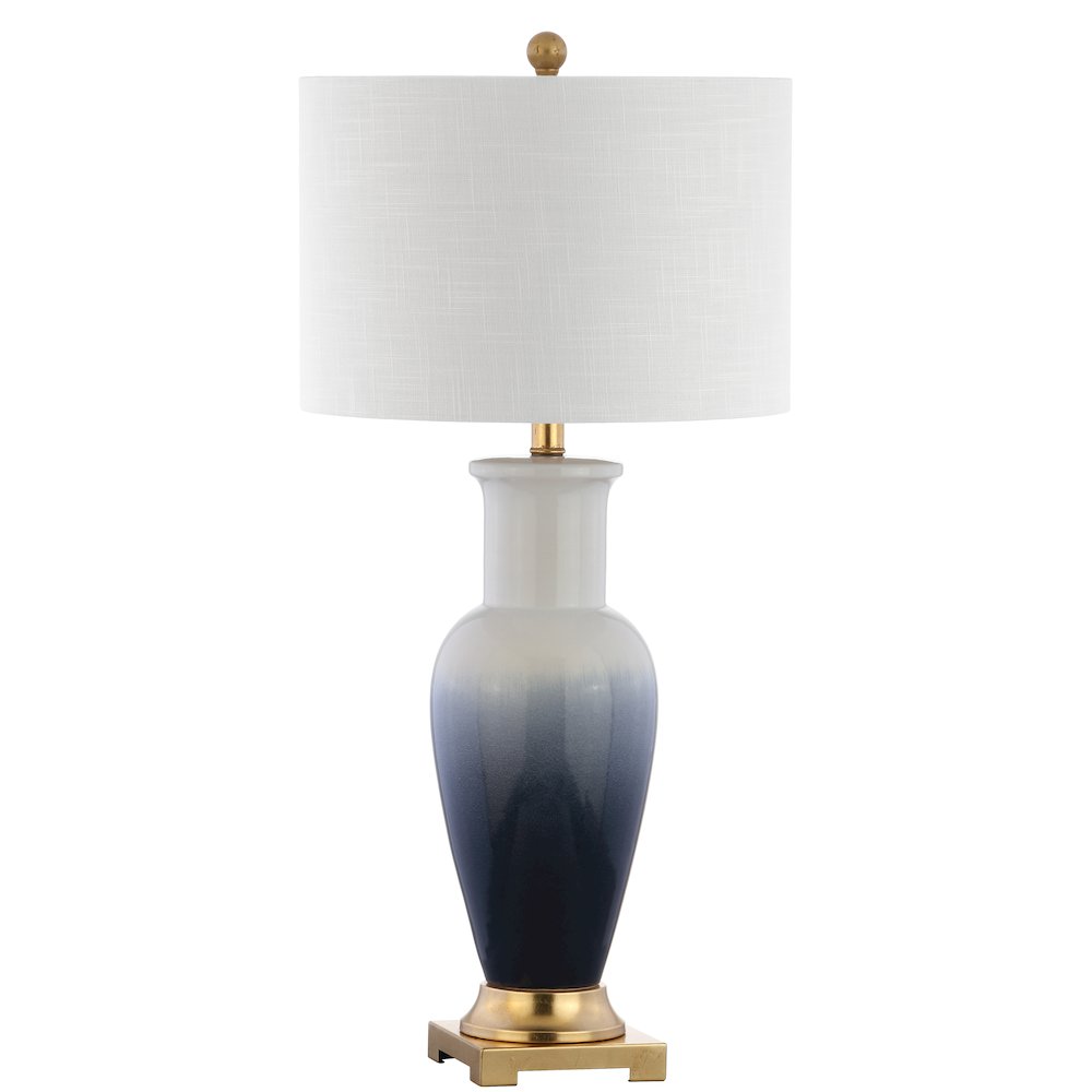 Dip Dye Ceramic Led Table Lamp. Picture 2