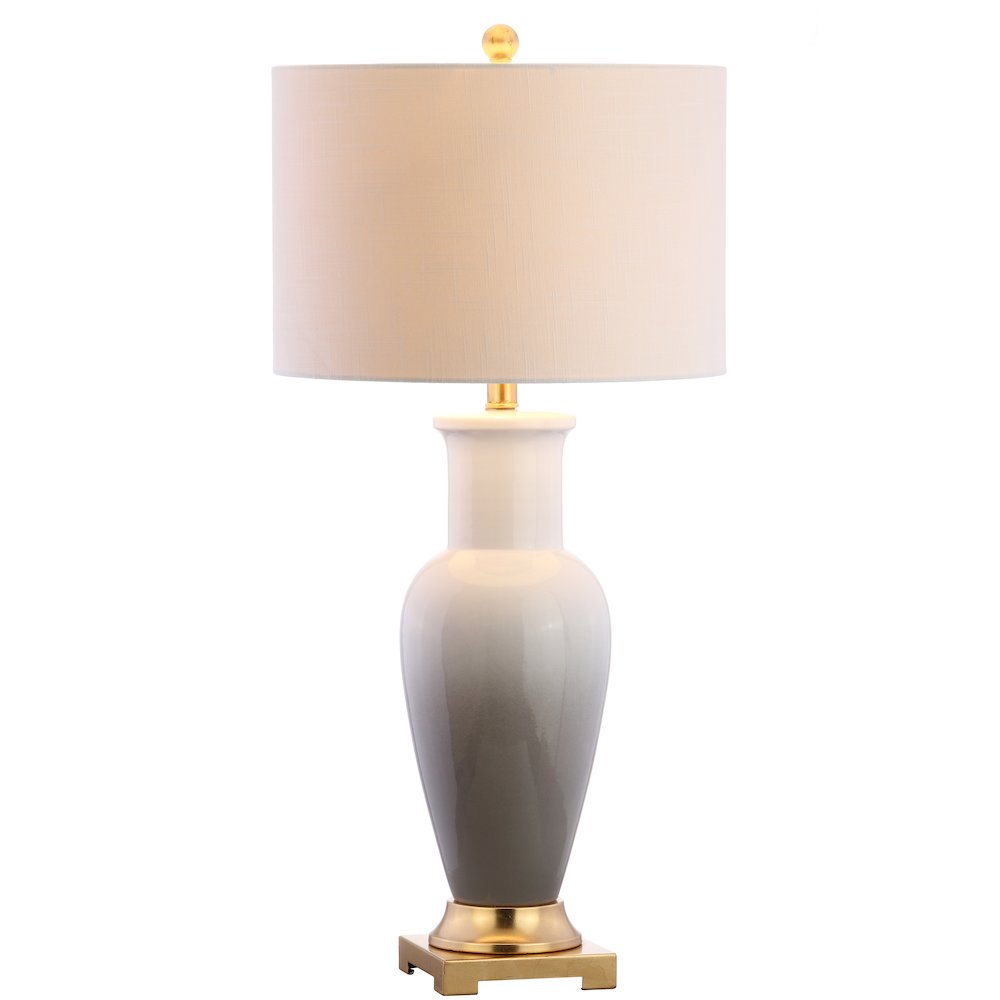 Dip Dye Ceramic Led Table Lamp. Picture 1