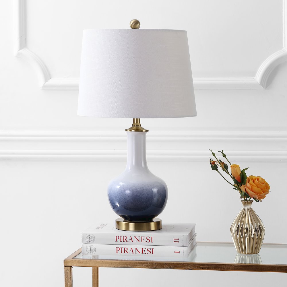 Gradient Ceramicbrass Led Table Lamp. Picture 6