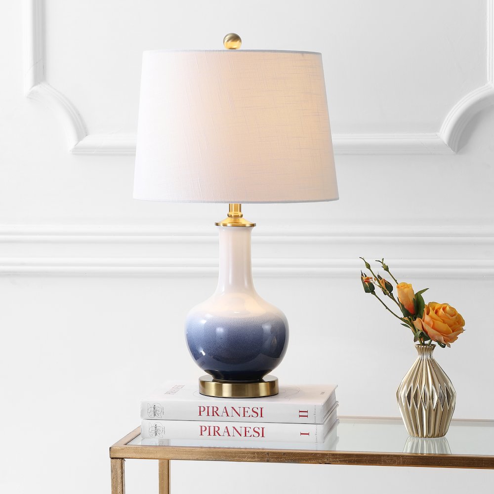 Gradient Ceramicbrass Led Table Lamp. Picture 5