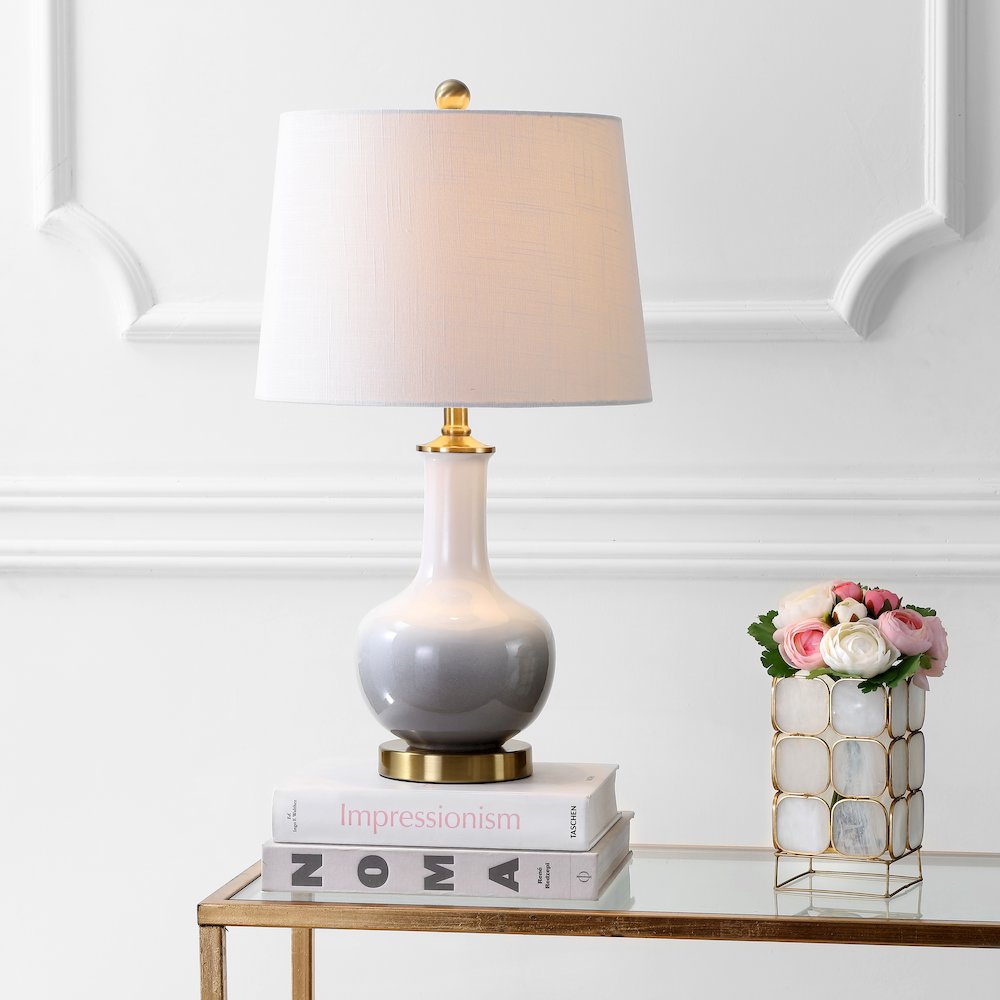 Gradient Ceramicbrass Led Table Lamp. Picture 5