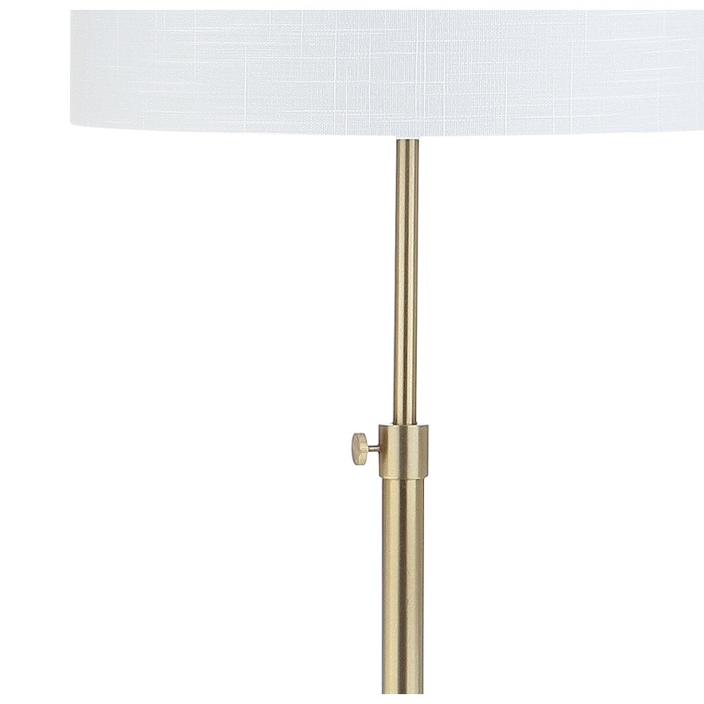 June Adjustable Metal/Marble Led Floor Lamp. Picture 3
