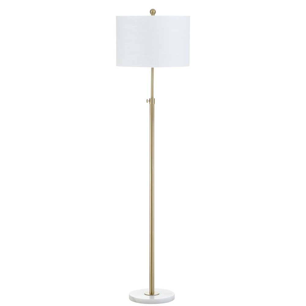 June Adjustable Metal/Marble Led Floor Lamp. Picture 2