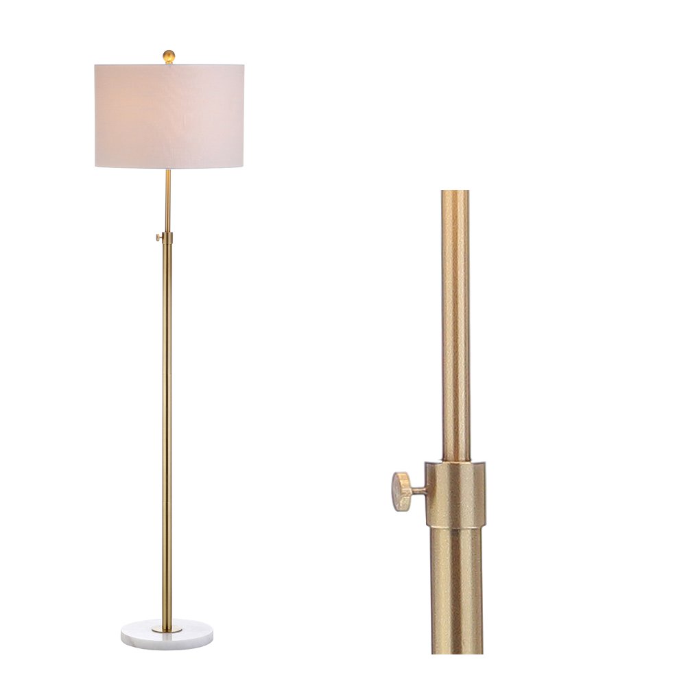June Adjustable Metal/Marble Led Floor Lamp. Picture 8