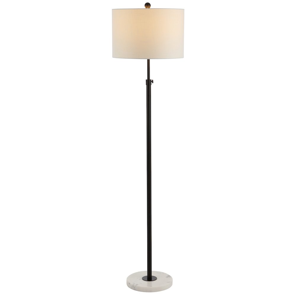 June Adjustable Metal/Marble Led Floor Lamp. Picture 1