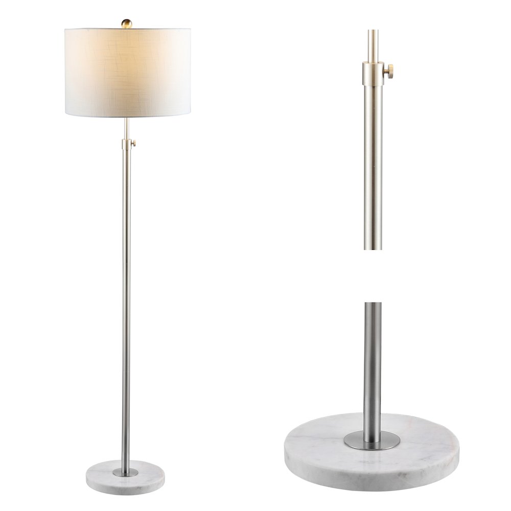 June Adjustable Metal/Marble Led Floor Lamp. Picture 7