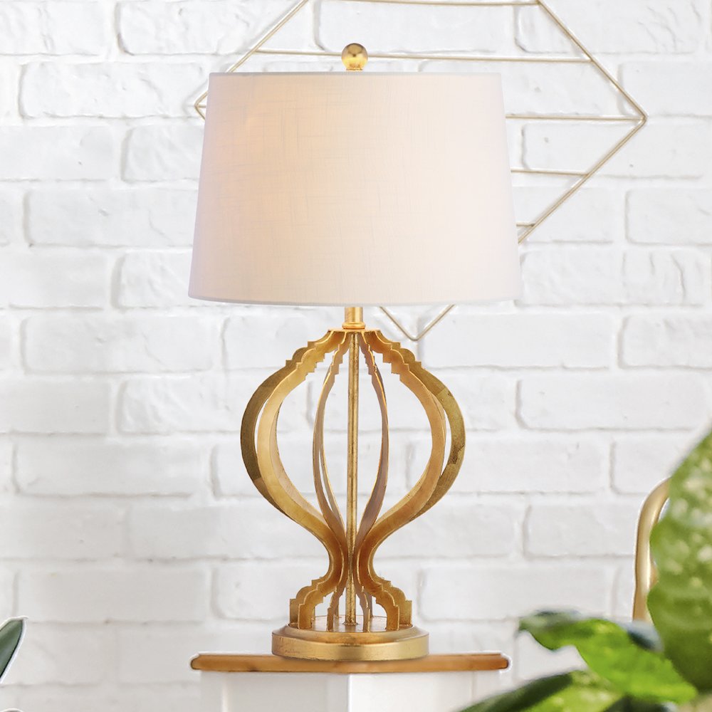 Sebastian Metal Trellis Led Table Lamp. Picture 7