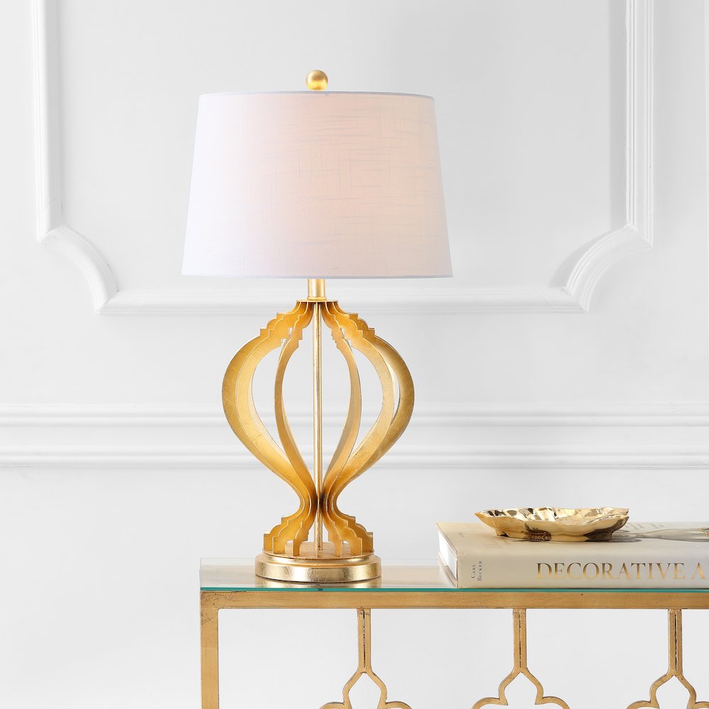 Sebastian Metal Trellis Led Table Lamp. Picture 5