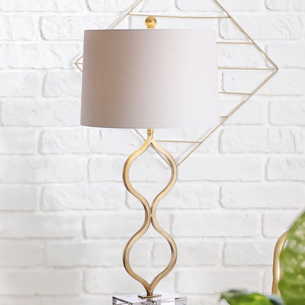 Levi Metal/Crystal Led Table Lamp. Picture 7