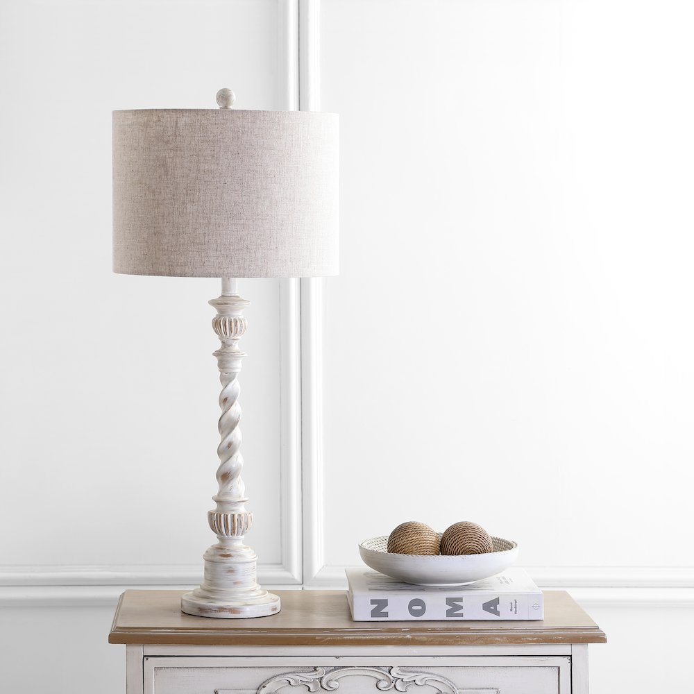 Regent Rustic Resin Led Table Lamp. Picture 6