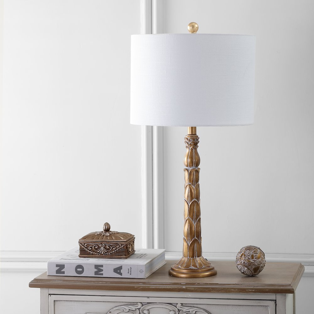 Blanche Resin Led Table Lamp. Picture 6