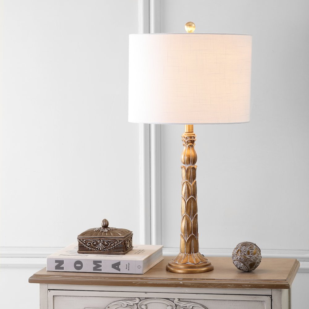 Blanche Resin Led Table Lamp. Picture 5