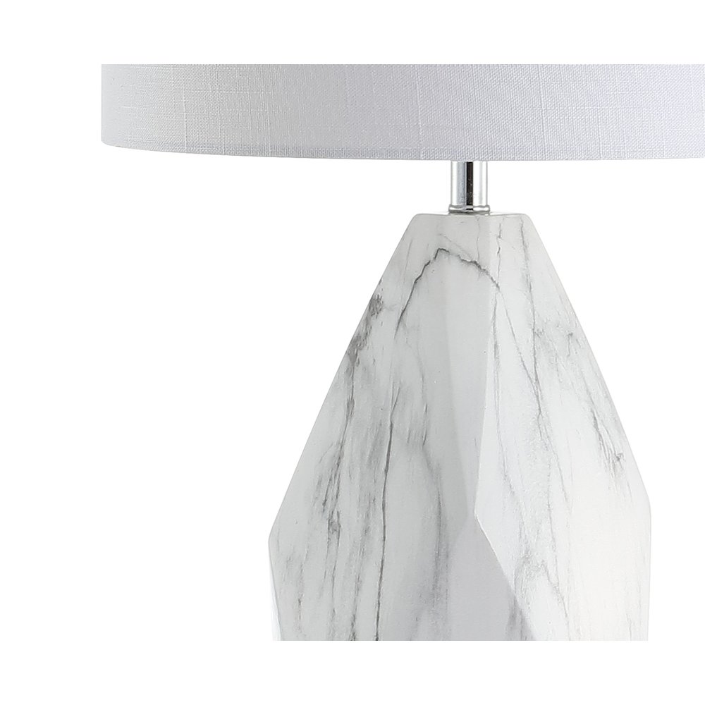 Oslo Ceramic Marblecrystal Led Table Lamp. Picture 3