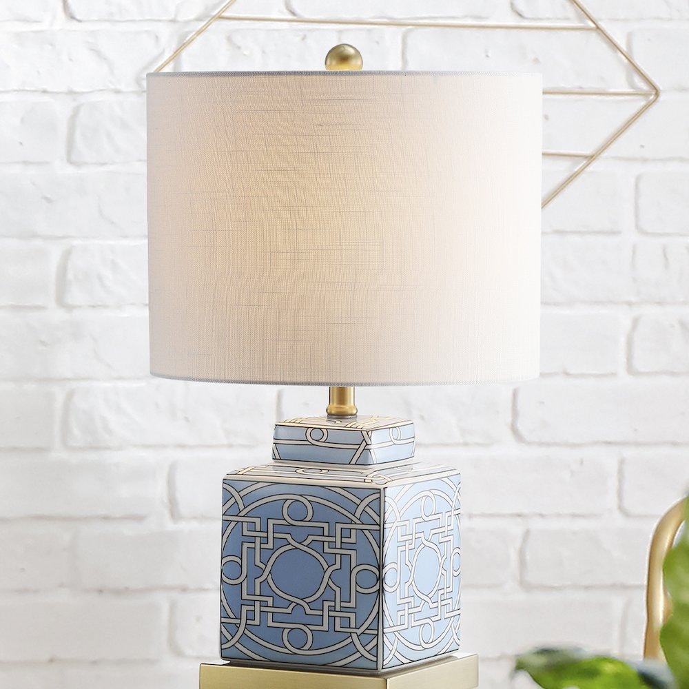 Catherine Ceramicmetal Ginger Jar Led Table Lamp. Picture 7