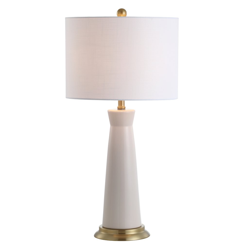 Hartley Ceramic Column Led Table Lamp. Picture 1