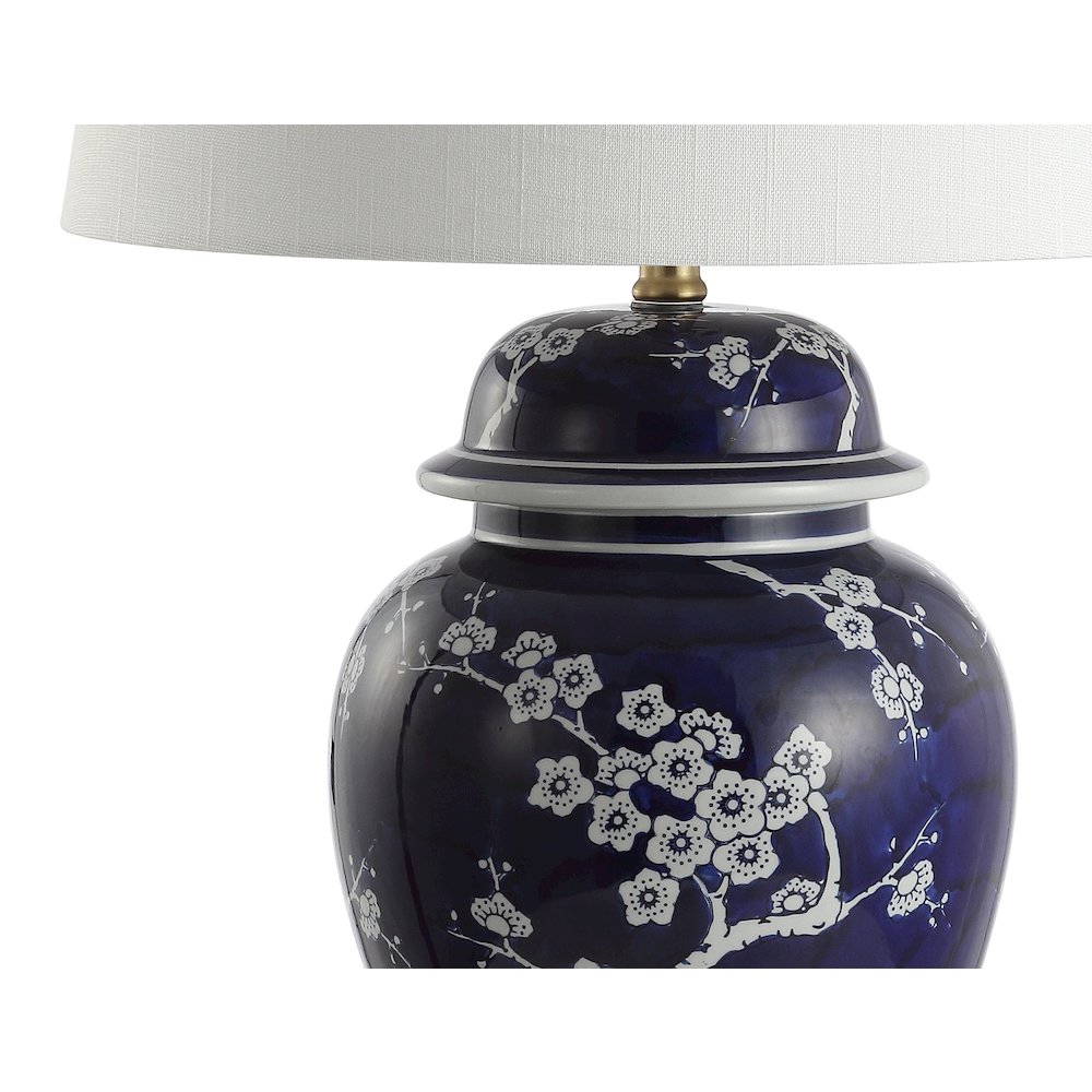 Gracie Ginger Jar Ceramicmetal Led Table Lamp. Picture 3