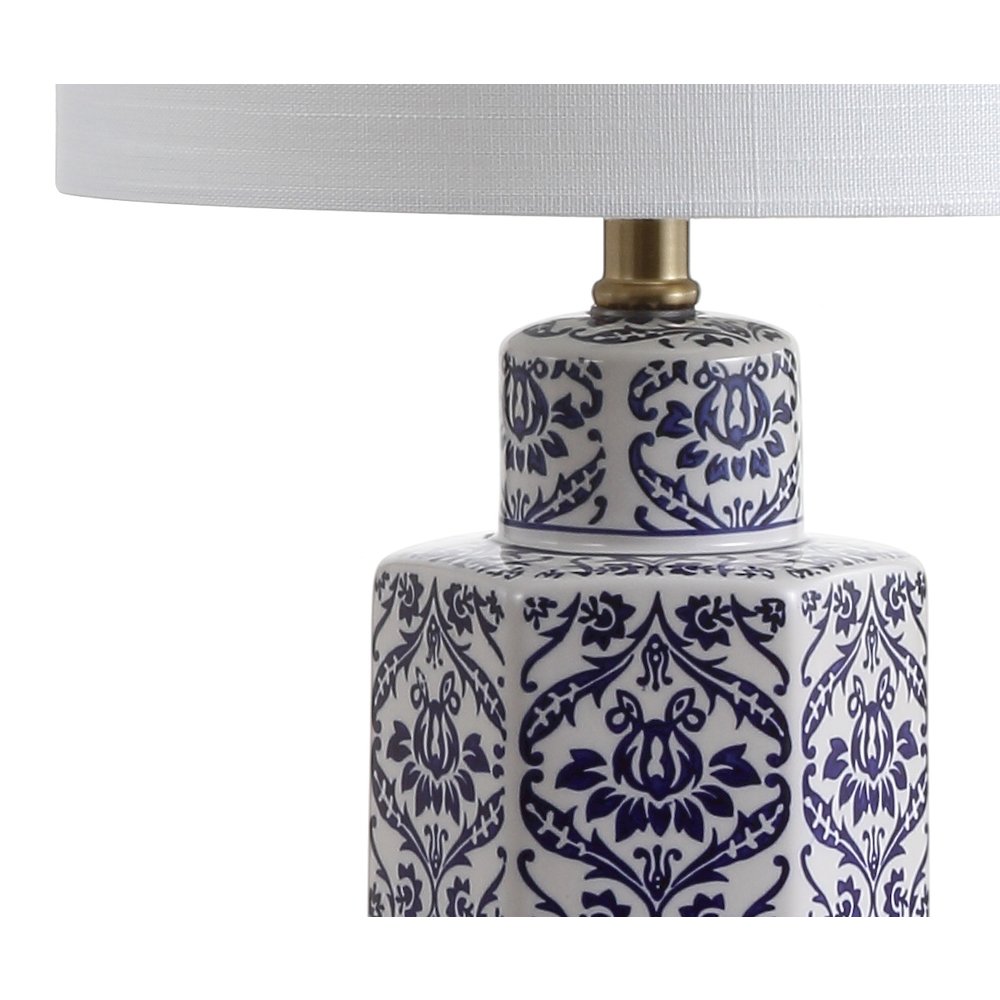 Diana Ginger Jar Ceramicmetal Led Table Lamp. Picture 3