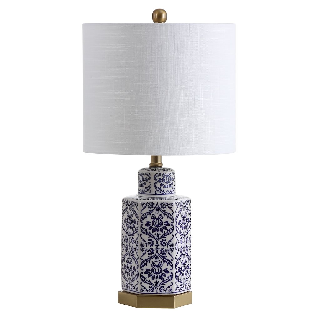 Diana Ginger Jar Ceramicmetal Led Table Lamp. Picture 2