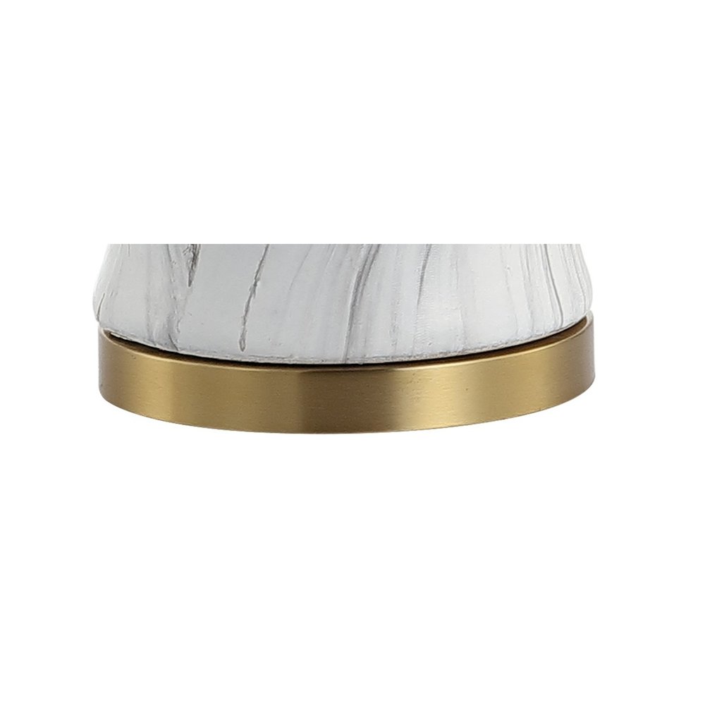 Prague Ceramic Marble Led Table Lamp. Picture 4