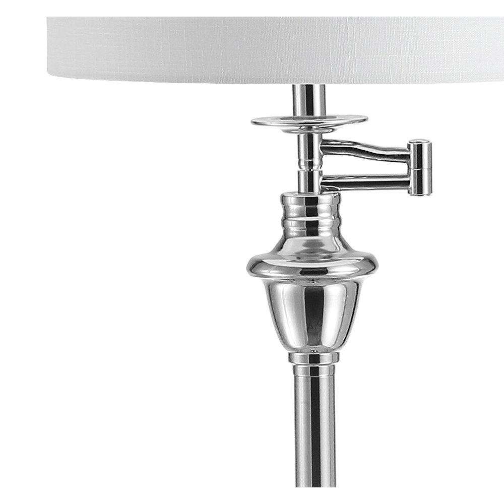 Cora Metal/Glass Led Side Table And Floor Lamp. Picture 3