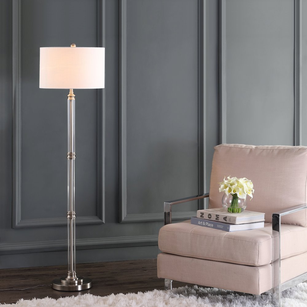 Ralph Metal/Glass Floor Lamp. Picture 7