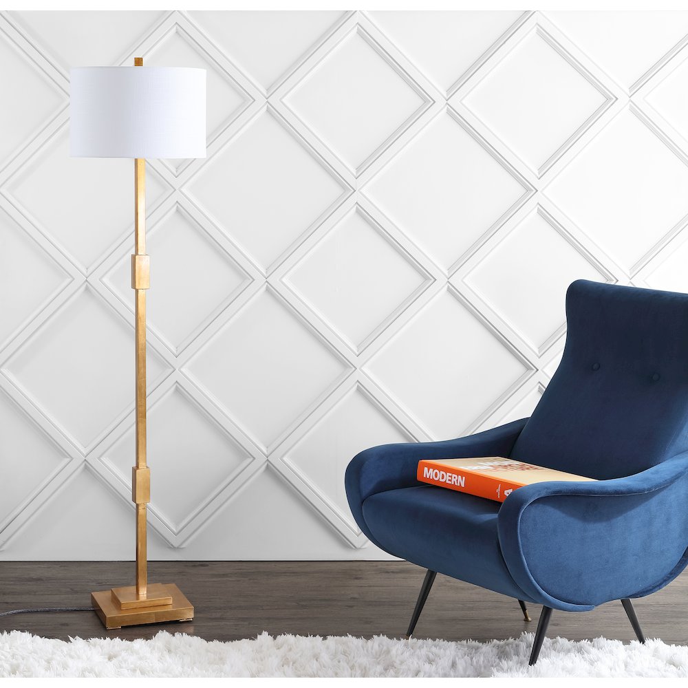 Windsor Resin/Metal Led Floor Lamp. Picture 6