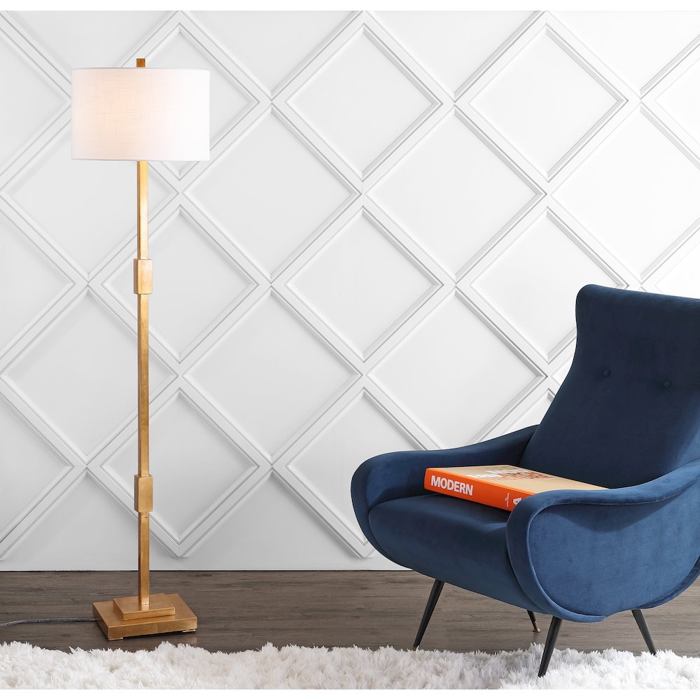 Windsor Resin/Metal Led Floor Lamp. Picture 5