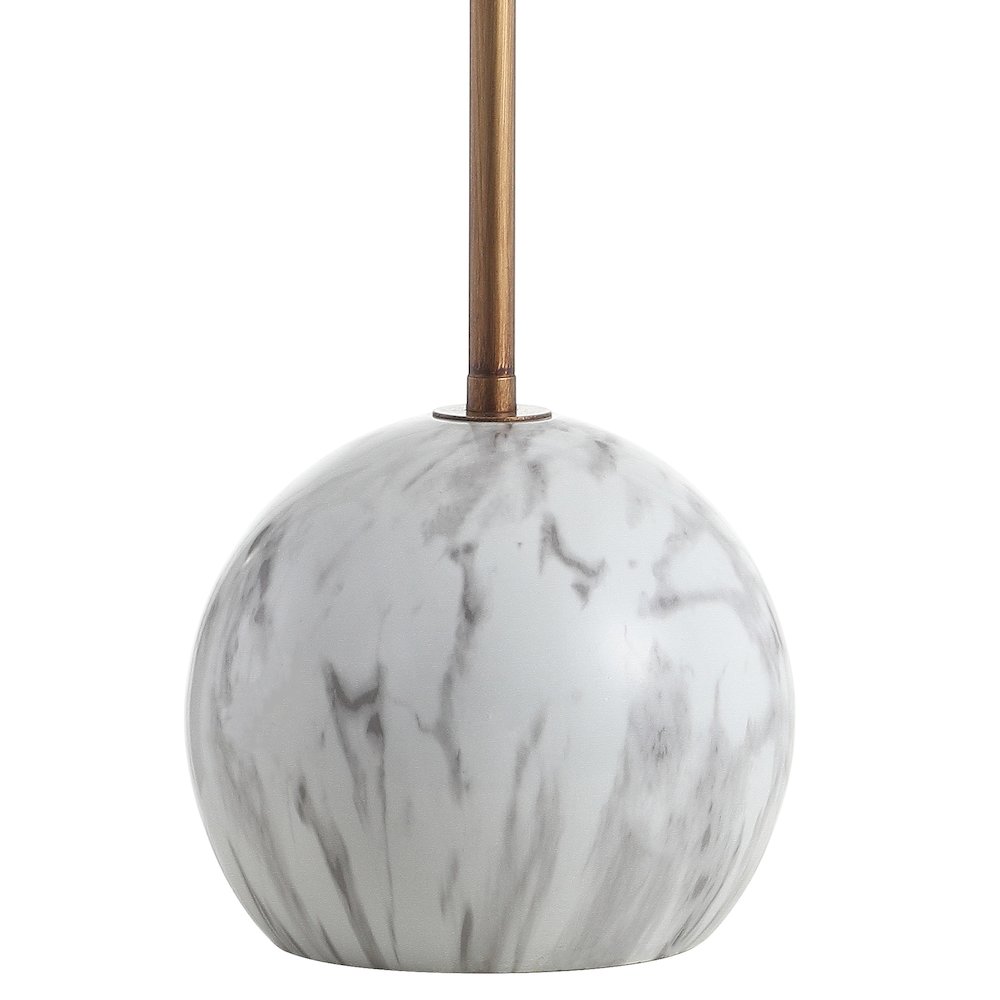 Miami Minimalist Resin/Metal Led Table Lamp. Picture 4