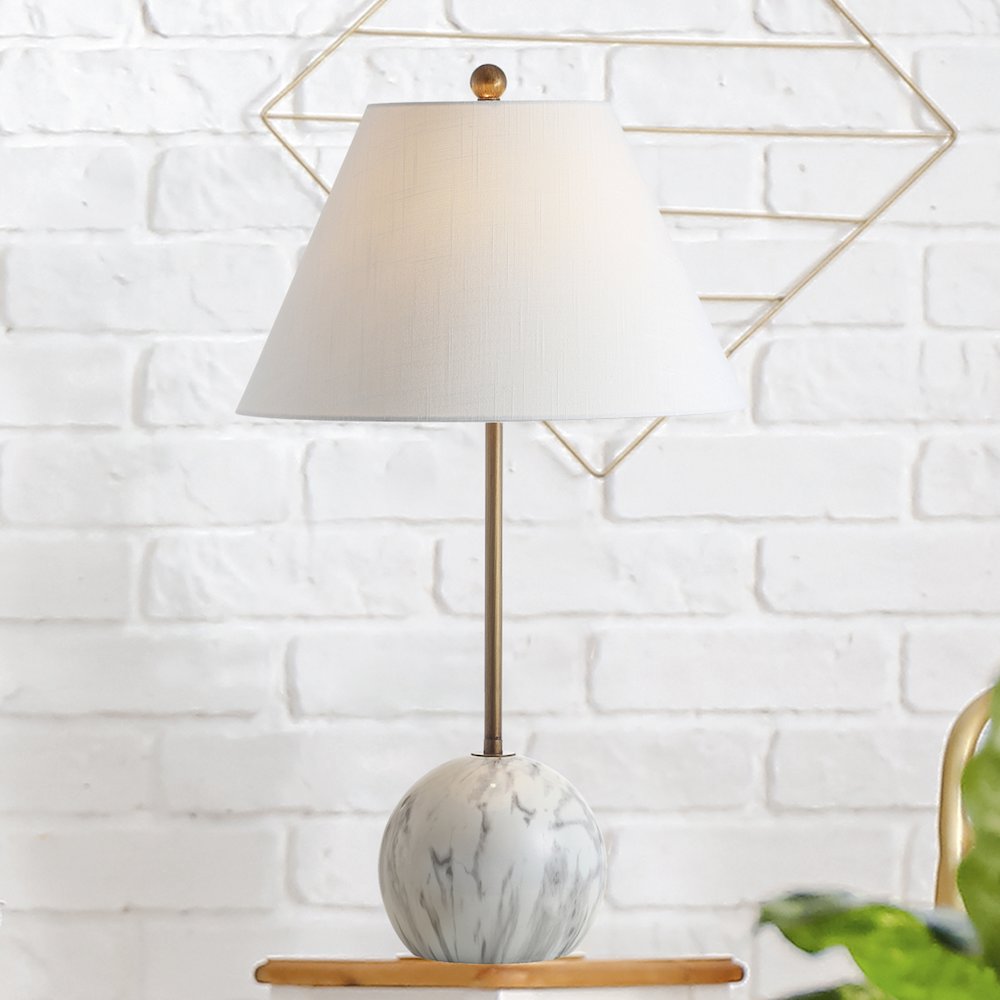 Miami Minimalist Resin/Metal Led Table Lamp. Picture 7