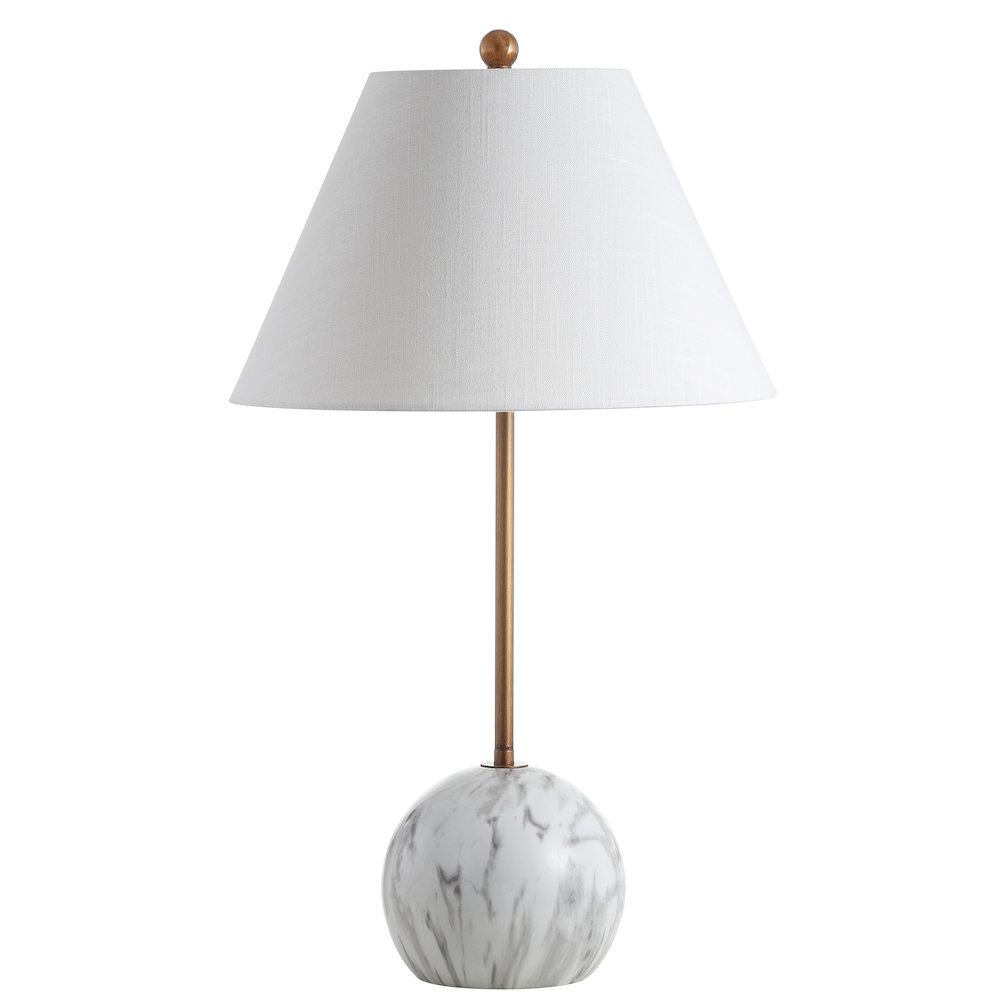 Miami Minimalist Resin/Metal Led Table Lamp. Picture 2