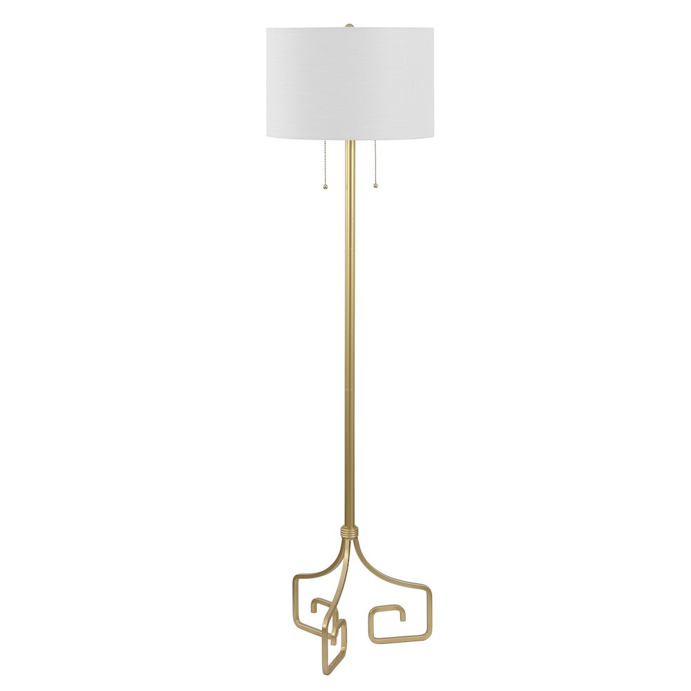 Newman Metal Led Floor Lamp. Picture 2