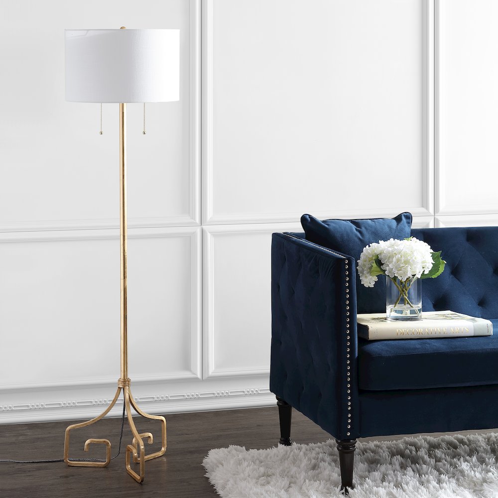 Newman Metal Led Floor Lamp. Picture 8