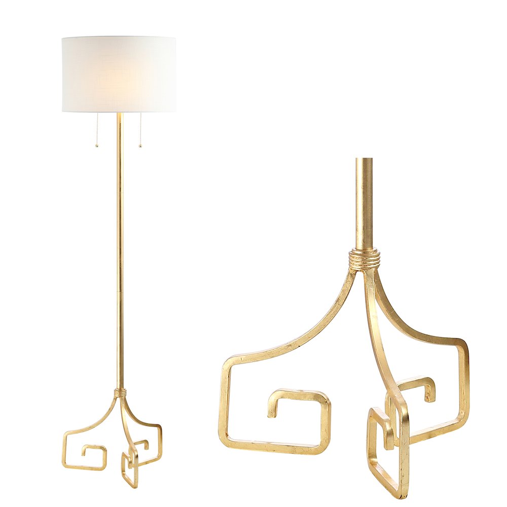 Newman Metal Led Floor Lamp. Picture 9