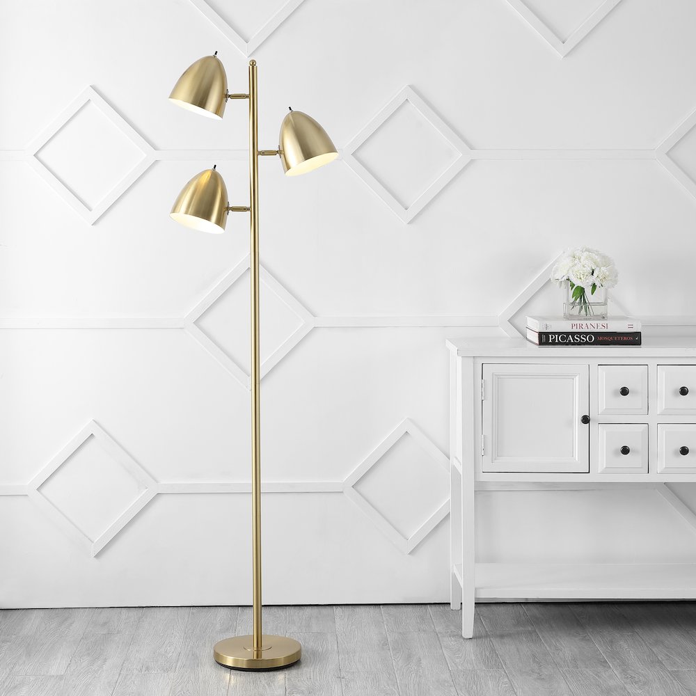 Billy Modern Contemporary Iron Led Floor Lamp. Picture 7