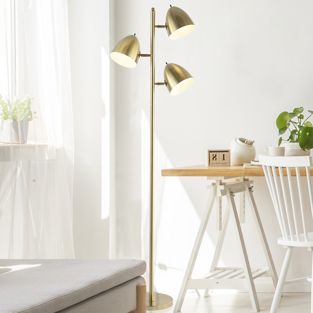 Billy Modern Contemporary Iron Led Floor Lamp. Picture 8