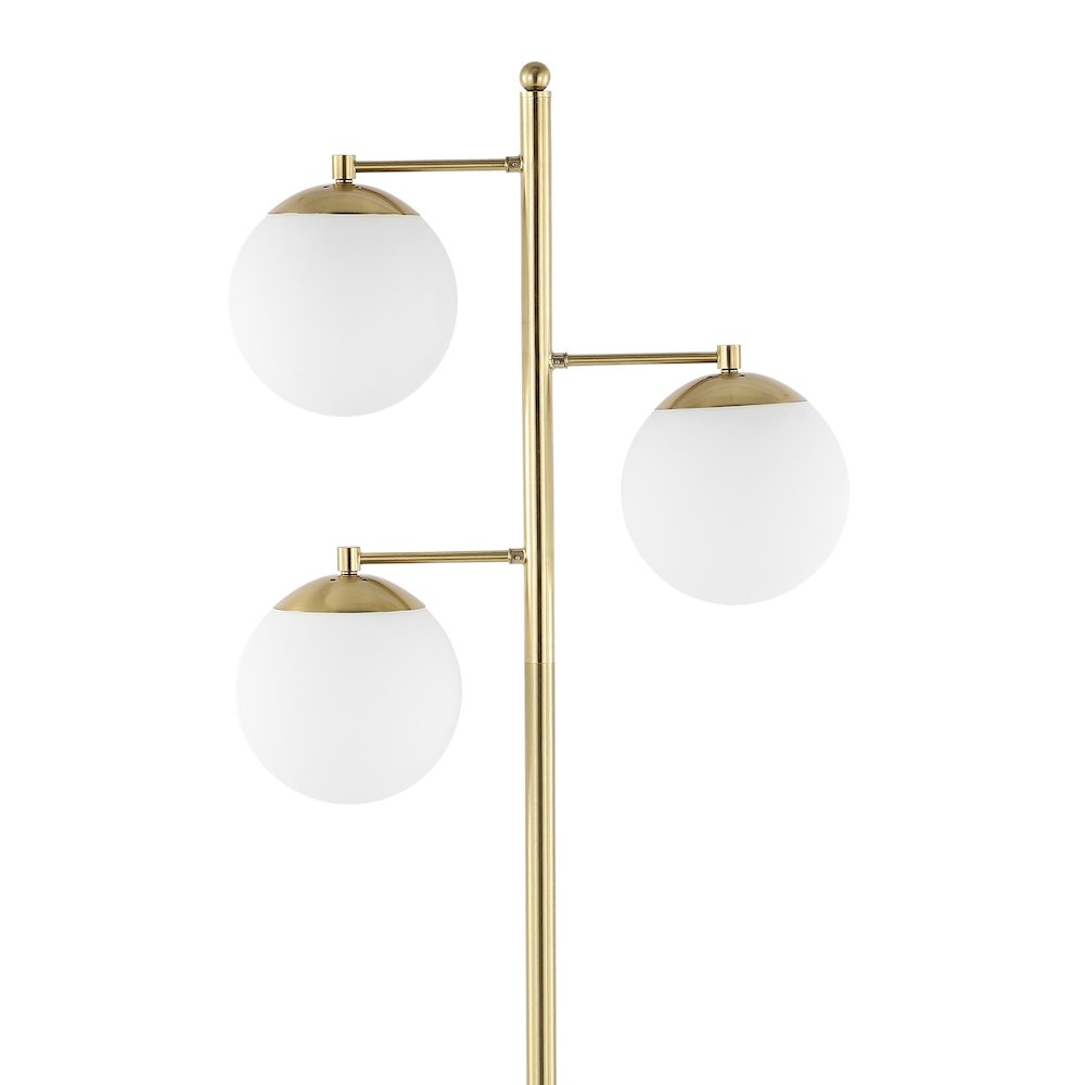 Ellie Modern Vintage Iron Led Floor Lamp. Picture 3