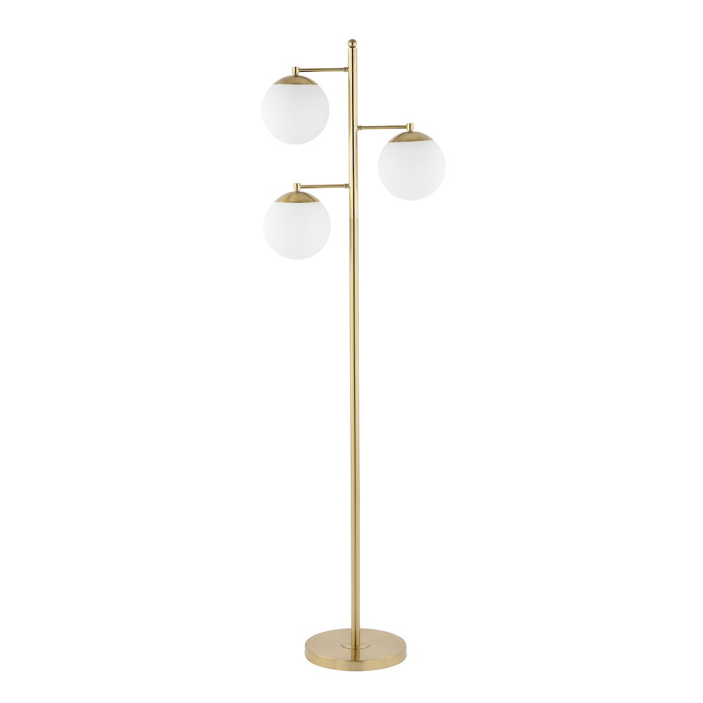Ellie Modern Vintage Iron Led Floor Lamp. Picture 2