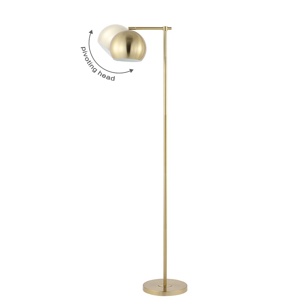 Eva Modern Contemporary Iron Led Floor Lamp. Picture 4