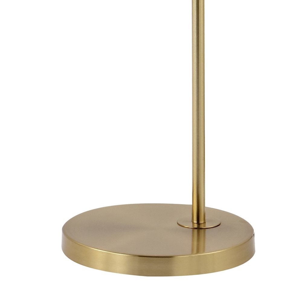 Nora Coastal Vintage Iron Led Floor Lamp. Picture 4