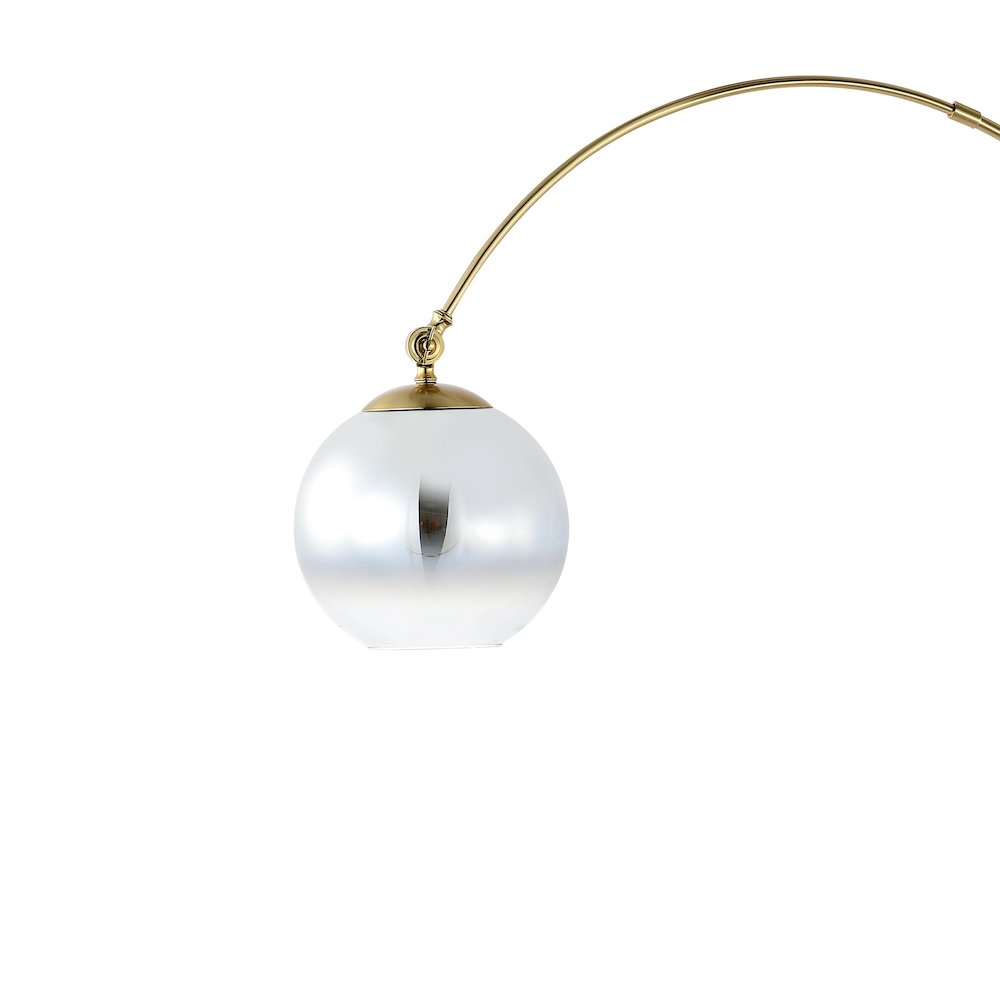 Nora Coastal Vintage Iron Led Floor Lamp. Picture 3