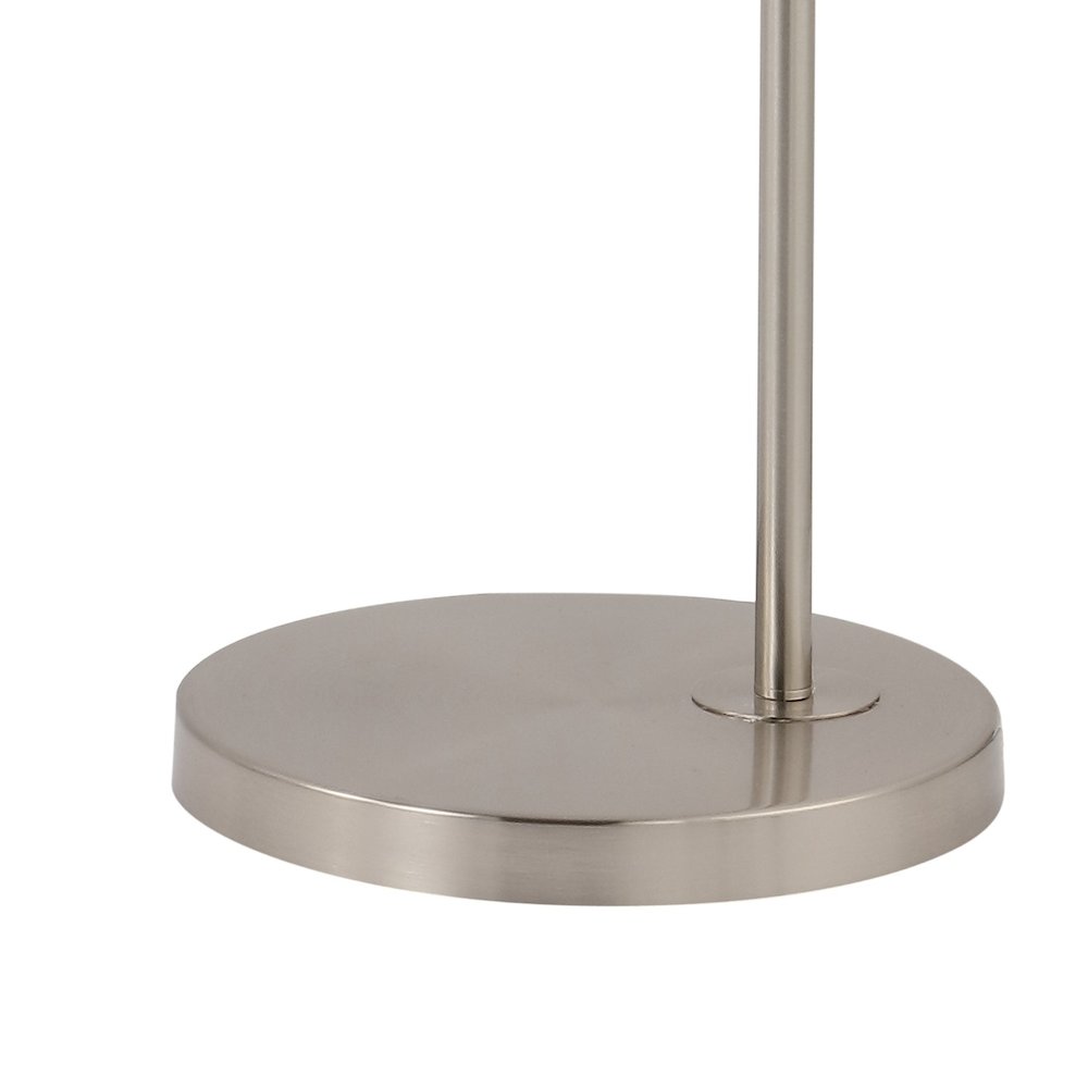 Nora Coastal Vintage Iron Led Floor Lamp. Picture 4