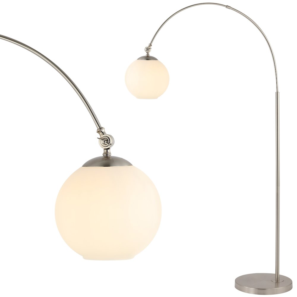 Nora Coastal Vintage Iron Led Floor Lamp. Picture 7