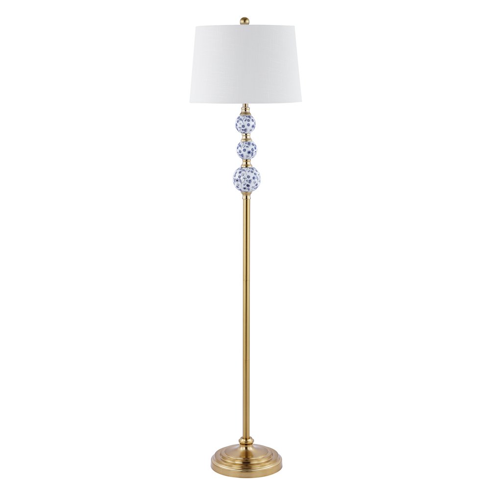 Tavira Classic Midcentury Iron Led Floor Lamp. Picture 2