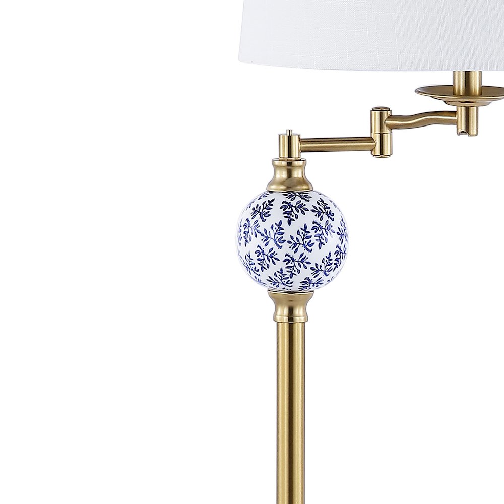 Aveiro Classic Midcentury Iron Led Floor Lamp. Picture 3