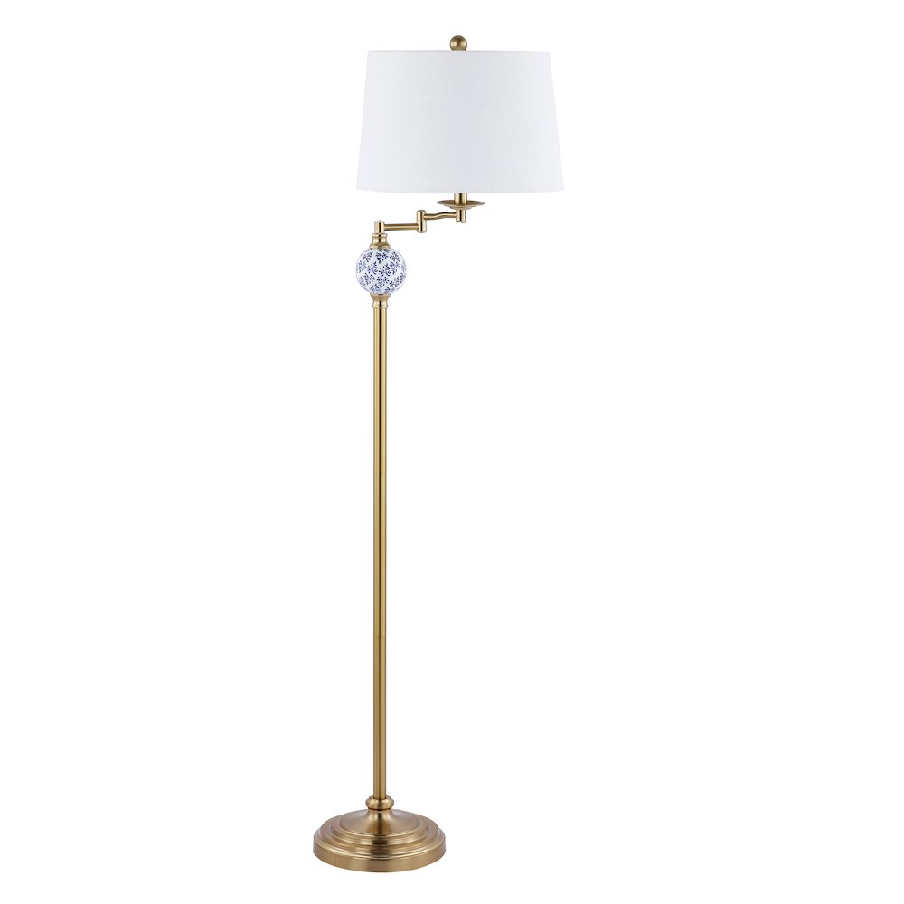 Aveiro Classic Midcentury Iron Led Floor Lamp. Picture 2