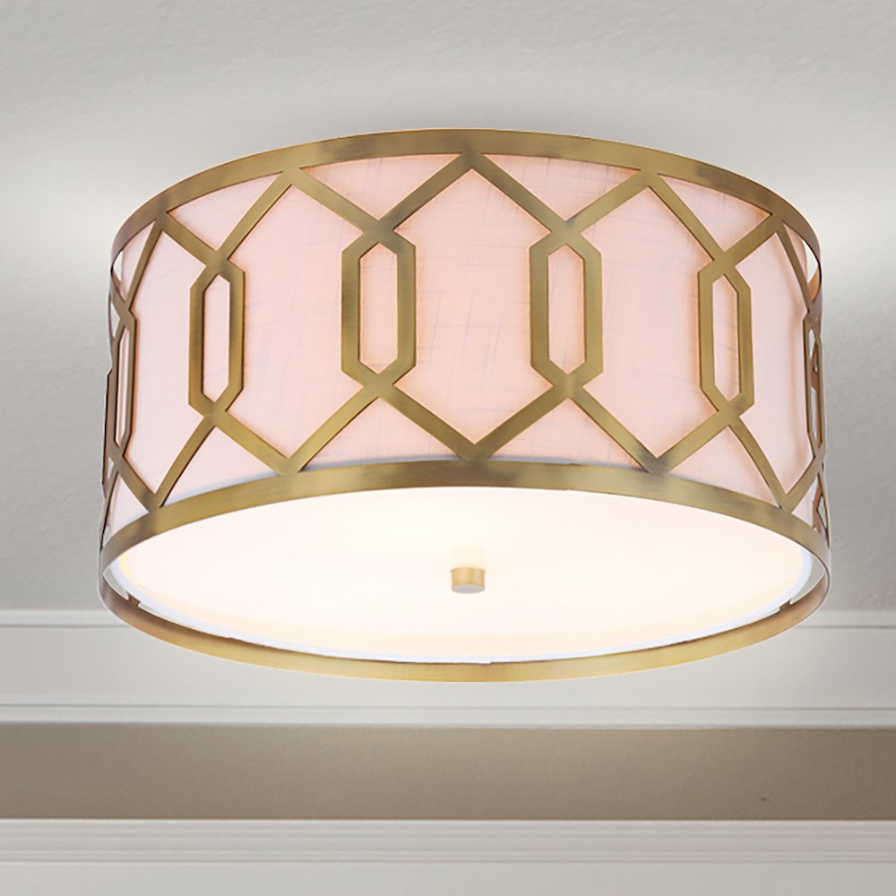 Hex Metal Led Flush Mount. Picture 6