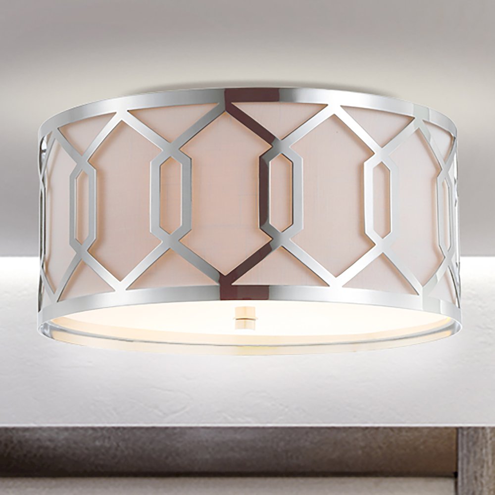 Hex Metal Led Flush Mount. Picture 6