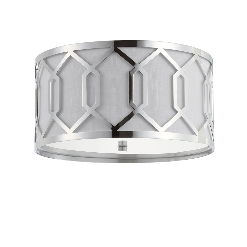 Hex Metal Led Flush Mount. Picture 2